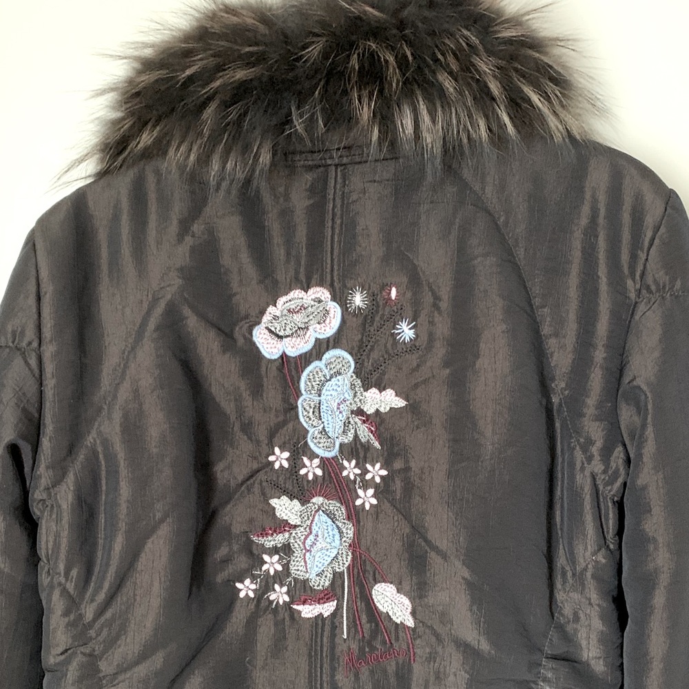 Vintage Marciano size 6 bomber jacket